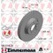Zimmermann Brake Disc - Standard/Coated, 100331820 100331820 - alternate 1